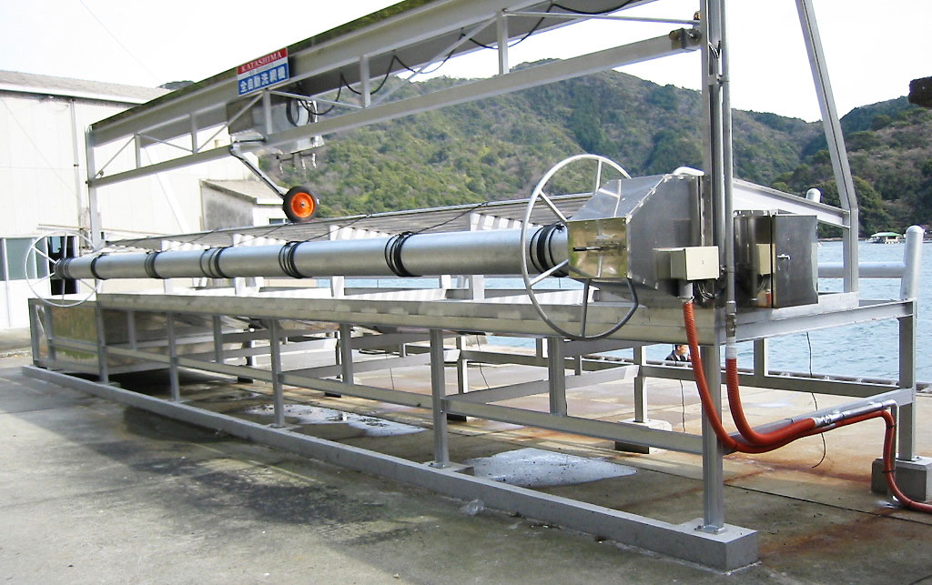 洗網機 A型 巻取りタイプ