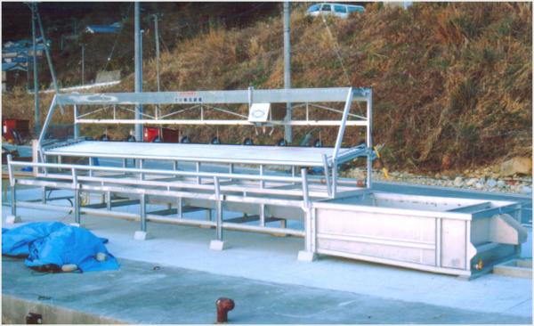 全自動洗網機 B-10M型(汚水処理装置付き)